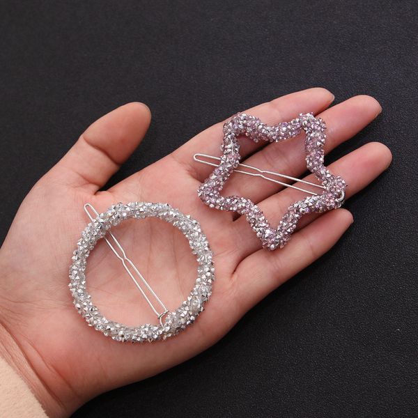 unique style hairpin hollow stars round triangle hair clips crystal ornament hair accessories star clip vintage jewelry, Golden;white
unique style hairpin hollow stars round triangle hair clips crystal ornament hair accessories star clip vintage jewelry, Golden;white