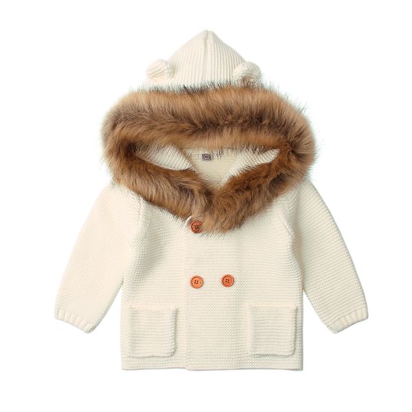 2018 toddler baby boys children clothing solid color ears hooded knitted warm kids coat clothes for newborns clothes winter, Blue;gray
2018 toddler baby boys children clothing solid color ears hooded knitted warm kids coat clothes for newborns clothes winter, Blue;gray