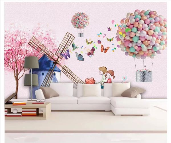 papel de parede custom 3d p murals wall paper dream couple flowers pink balloon bedroom living room tv background wall decoration
papel de parede custom 3d p murals wall paper dream couple flowers pink balloon bedroom living room tv background wall decoration