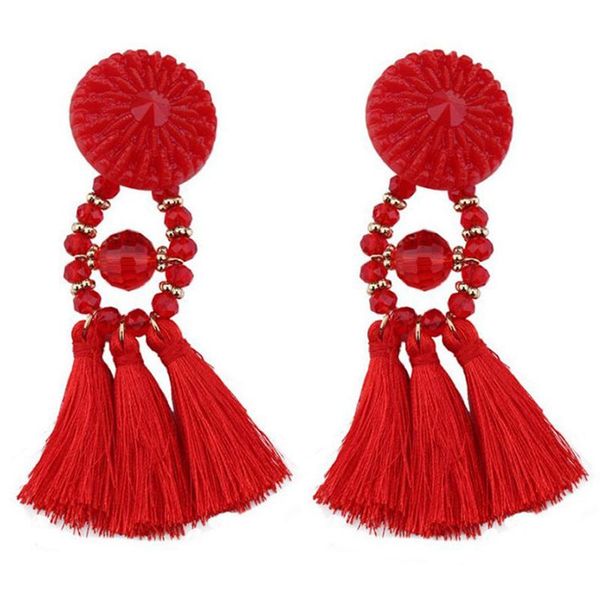 women's earrings new style long tassel style flower fringed earrings pendant wedding jewelry birthday gifts red, Silver
women's earrings new style long tassel style flower fringed earrings pendant wedding jewelry birthday gifts red, Silver
