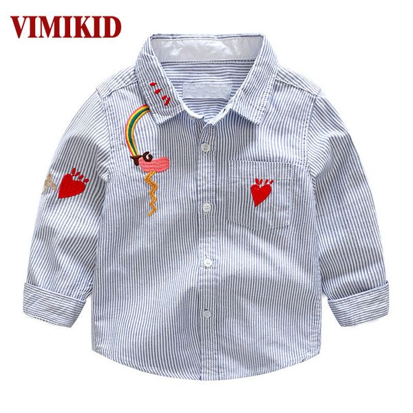 vimikid boys clothing shirts autumn new cotton long sleeves lapel striped single-breasted cartoon shirt kids clothes shirts k1, White;black
vimikid boys clothing shirts autumn new cotton long sleeves lapel striped single-breasted cartoon shirt kids clothes shirts k1, White;black
