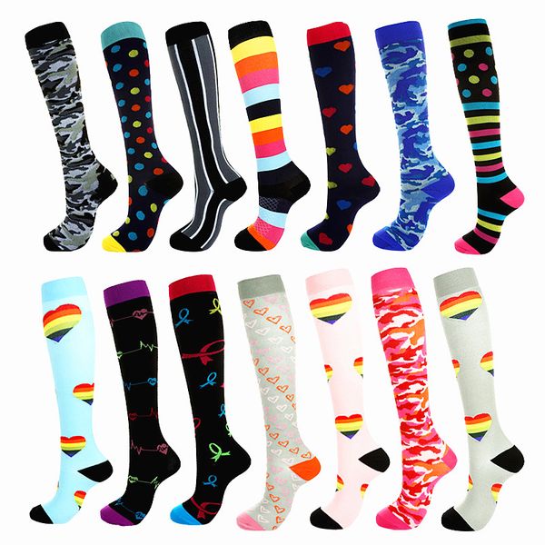 men's socks 9 colors men professional compression breathable travel activities fit for nurses shin splints flight, Black
men's socks 9 colors men professional compression breathable travel activities fit for nurses shin splints flight, Black