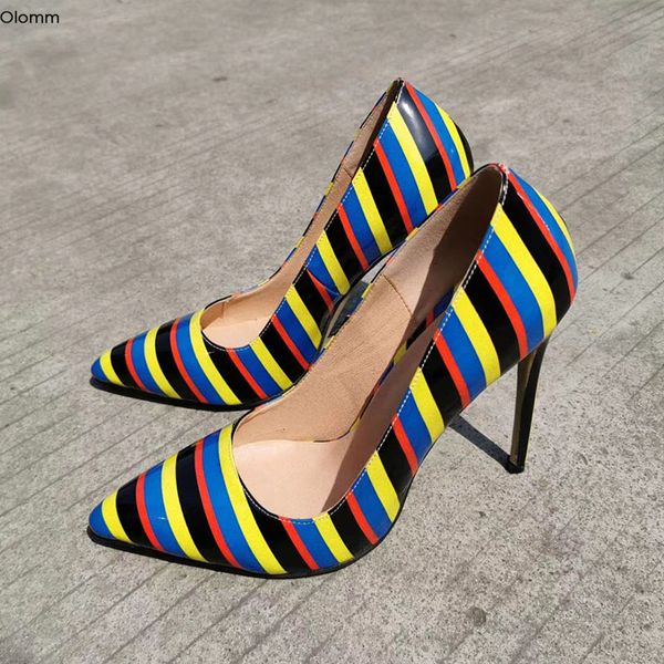 rontic 2020 handmade women pumps stiletto heels pumps pointed toe gorgeous multi party dress shoes women plus us size 5-15, Black
rontic 2020 handmade women pumps stiletto heels pumps pointed toe gorgeous multi party dress shoes women plus us size 5-15, Black
