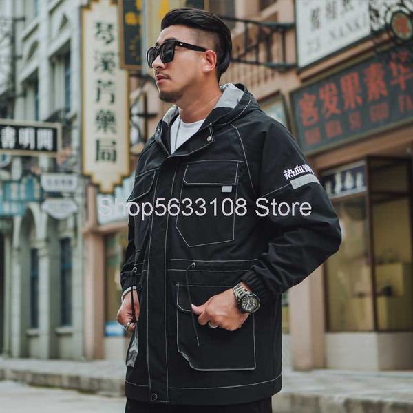 f1520 windbreaker super brand big size men's wear men loose windbreaker autumn coat plus fat plus coat, Black;brown
f1520 windbreaker super brand big size men's wear men loose windbreaker autumn coat plus fat plus coat, Black;brown
