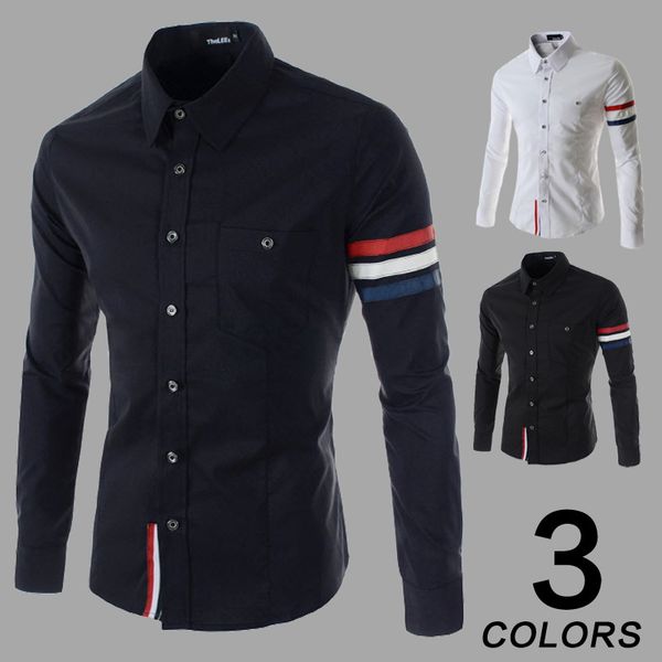spring wholesale trade 2019 men korean fashion stitching long sleeved shirt cs38 camisa feminina camiseta camisas masculina 30, White;black
spring wholesale trade 2019 men korean fashion stitching long sleeved shirt cs38 camisa feminina camiseta camisas masculina 30, White;black