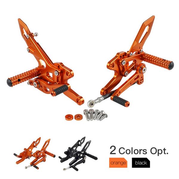motorcycle adjustable rearset footpeg footrest rear sets foot pegs rests for 1290 super duke r 2014-2019 2018 2017 2016 2015
motorcycle adjustable rearset footpeg footrest rear sets foot pegs rests for 1290 super duke r 2014-2019 2018 2017 2016 2015