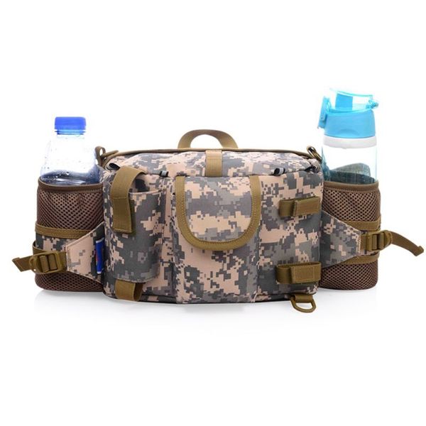 tactical waist pack with 2-water bottle holder fanny packs waterproof hip belt pouch for hunting trekking running
tactical waist pack with 2-water bottle holder fanny packs waterproof hip belt pouch for hunting trekking running