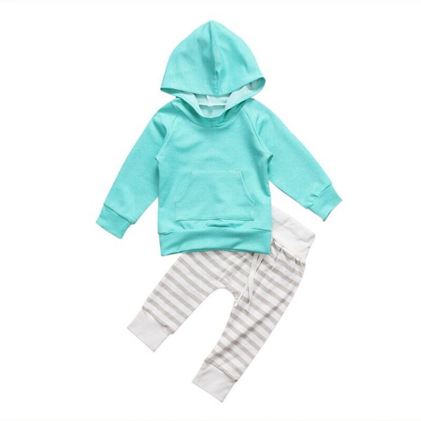 2pcs toddler baby kids boy girl outfits set winter autumn long hooded sweatshirt stripe pants outfits set clothes, White
2pcs toddler baby kids boy girl outfits set winter autumn long hooded sweatshirt stripe pants outfits set clothes, White