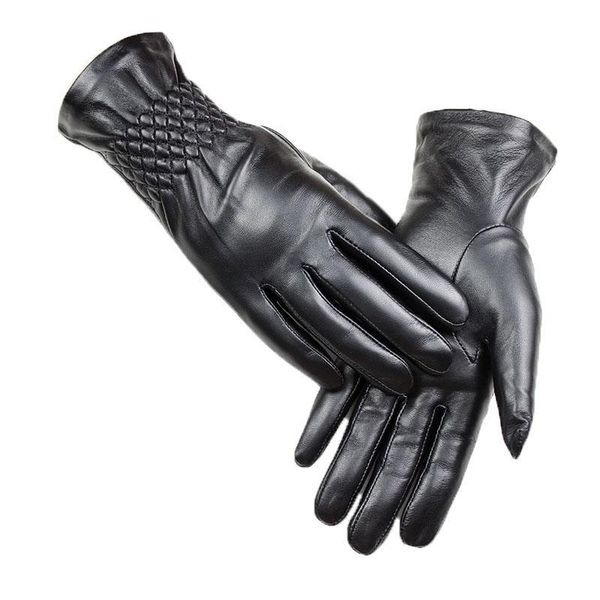 leather gloves women' sheep skin touch screen gloves 2019 new repaired hands thin velvet lining autumn and winter warm, Blue;gray
leather gloves women' sheep skin touch screen gloves 2019 new repaired hands thin velvet lining autumn and winter warm, Blue;gray