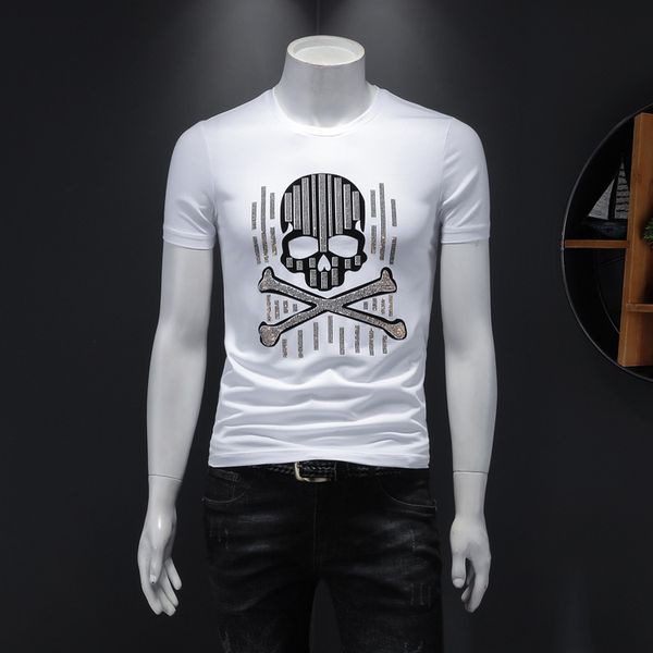 2020 summer men's short sleeve t-shirt round neck slim mercerized cotton printing wild youth casual short sleeve bottoming shirt size m, White;black
2020 summer men's short sleeve t-shirt round neck slim mercerized cotton printing wild youth casual short sleeve bottoming shirt size m, White;black