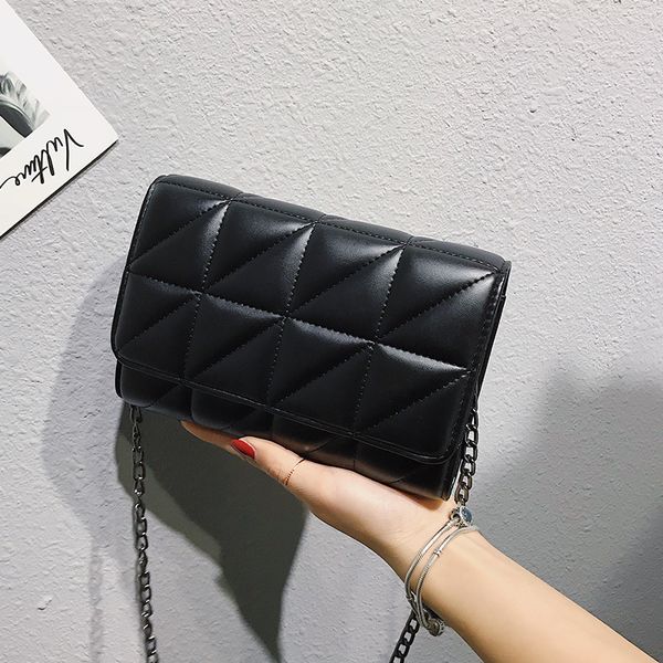 2020 new ladies shoulder bag pu small black bag rhombus chain trend pouch fashion exquisite diagonal cross
2020 new ladies shoulder bag pu small black bag rhombus chain trend pouch fashion exquisite diagonal cross