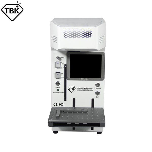 tbk958a 20w fiber back cover removing laser separating machine with built - in computer