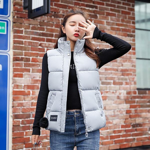 cotton vest female qiu dong brief paragraph 2019 new fashionable joker ma3 jia3 waistcoat eiderdown cotton jacket vest, Black
cotton vest female qiu dong brief paragraph 2019 new fashionable joker ma3 jia3 waistcoat eiderdown cotton jacket vest, Black