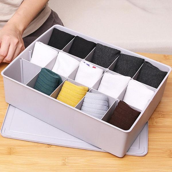 multi grid dust-proof underwear organizer closet bras briefs socks ties storage drawer box
multi grid dust-proof underwear organizer closet bras briefs socks ties storage drawer box
