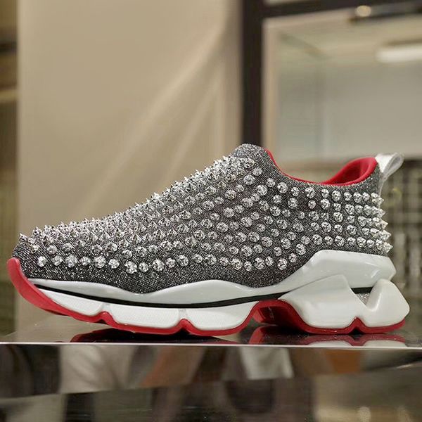 sports shoeschanel 2020 personality gray british studded spikes flats casual shoes shoes luxury mens womens party lovers leather sneakers, Black
sports shoeschanel 2020 personality gray british studded spikes flats casual shoes shoes luxury mens womens party lovers leather sneakers, Black