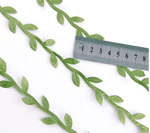 10yards silk leaf-shaped handmake artificial green leaves for wedding decoration diy wreath gift scrapbooking craft fake flower
10yards silk leaf-shaped handmake artificial green leaves for wedding decoration diy wreath gift scrapbooking craft fake flower
