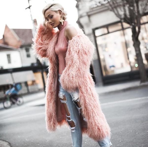 autumn and winter faux fur coat women's 2019 white long fur coat women's warm thick casual robes outdoor s-xxxl, Black
autumn and winter faux fur coat women's 2019 white long fur coat women's warm thick casual robes outdoor s-xxxl, Black