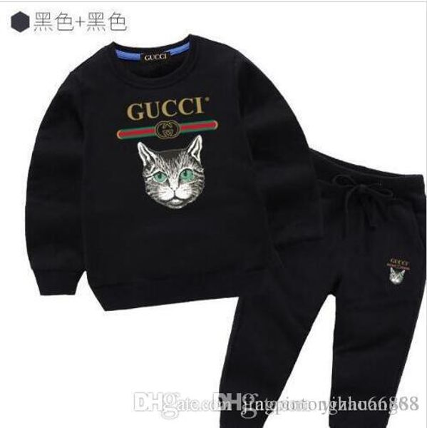 2019 бренда мальчики 2-11 лет девочки костюм костюмы свитер одежда set горячие моды весна осень детские платья с длинным рукавом свитера, Black
2019 бренда мальчики 2-11 лет девочки костюм костюмы свитер одежда set горячие моды весна осень детские платья с длинным рукавом свитера, Black