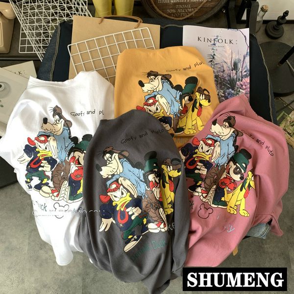 лето хлопок tee женщины коротких sleeved streetwear графического мультфильм большого размер футболка студенты cozy сыпучего base футболка to, White
лето хлопок tee женщины коротких sleeved streetwear графического мультфильм большого размер футболка студенты cozy сыпучего base футболка to, White