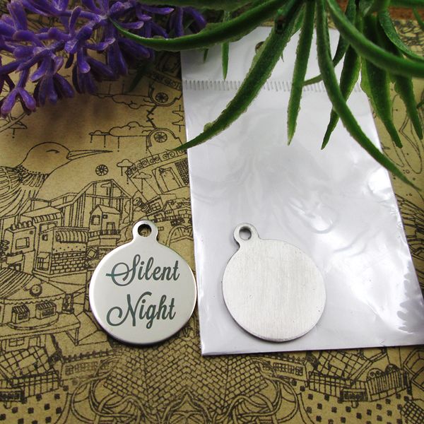 40pcs--"silent night-"stainless steel charms more style for choosing diy charms pendants for necklace, Bronze;silver
40pcs--"silent night-"stainless steel charms more style for choosing diy charms pendants for necklace, Bronze;silver