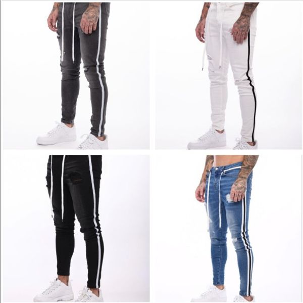 new fashion jeans men skinny jeans ripped stretch destroyed frayed slim fit pant denim pants men casual pants long trouser, Blue
new fashion jeans men skinny jeans ripped stretch destroyed frayed slim fit pant denim pants men casual pants long trouser, Blue