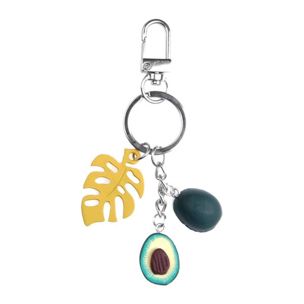 3 pcs new simulation fruit avocado heart-shaped keychain fashion jewelry gift for women, Silver
3 pcs new simulation fruit avocado heart-shaped keychain fashion jewelry gift for women, Silver