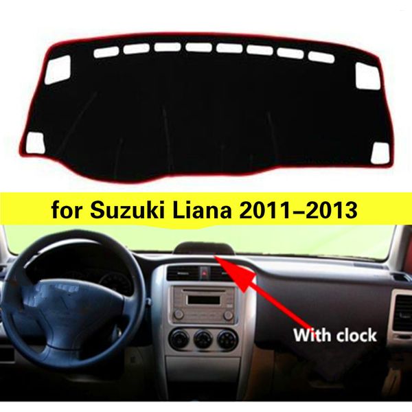 car dashboard cover for liana 2011-2013 accessories with clock left hand drive auto dashboard mat car anti fouling pad
car dashboard cover for liana 2011-2013 accessories with clock left hand drive auto dashboard mat car anti fouling pad
