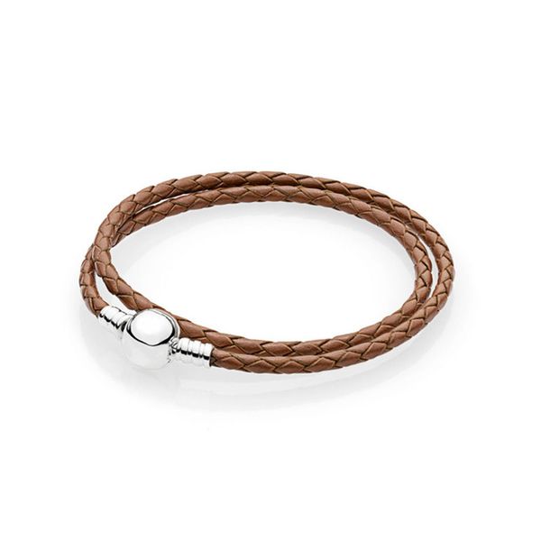 brown color leather bracelets for women & men fashion silver 925 jewelry signature round shape clasp woven rope bracelets diy, Golden;silver
brown color leather bracelets for women & men fashion silver 925 jewelry signature round shape clasp woven rope bracelets diy, Golden;silver
