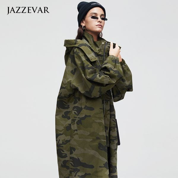 2019 new women's clothing fashion temperament a hooded windswear lady's autumn loose casusl coats trench female coat windbreak, Tan;black
2019 new women's clothing fashion temperament a hooded windswear lady's autumn loose casusl coats trench female coat windbreak, Tan;black
