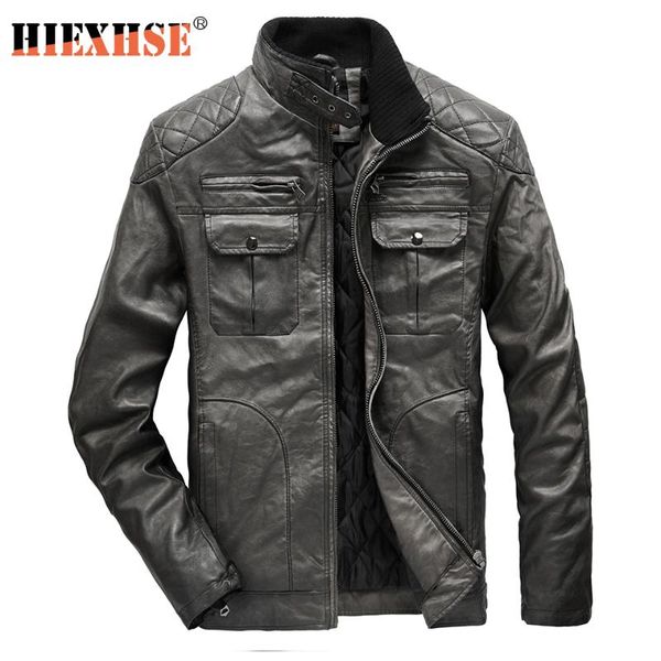 men's fur & faux hiexhse mens leather jackets motorcycle stand collar zipper pockets male us size pu coats biker fashion outerwear, Black
men's fur & faux hiexhse mens leather jackets motorcycle stand collar zipper pockets male us size pu coats biker fashion outerwear, Black