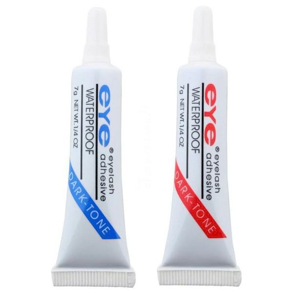 

7g practical eyelash glue clear-white/dark-black waterproof false eyelashes adhesive eye lash glue cosmetic makeup tools