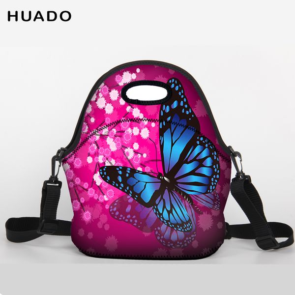 lunch bag neoprene butterfly lunch tote bag with shoulder belt for women kids baby girls, Blue;pink
lunch bag neoprene butterfly lunch tote bag with shoulder belt for women kids baby girls, Blue;pink
