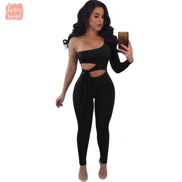 overalls out jumpsuits one shoulder long sleeve bodycon cut backless black blue club body rompers jumpsuit, Black;white
overalls out jumpsuits one shoulder long sleeve bodycon cut backless black blue club body rompers jumpsuit, Black;white