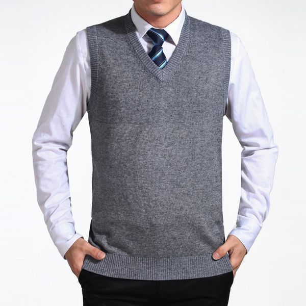 2018 new arrival casual solid color sweater vest men sweaters wool pullover mens v-neck sleeveless vest brand clothing, Black;white
2018 new arrival casual solid color sweater vest men sweaters wool pullover mens v-neck sleeveless vest brand clothing, Black;white