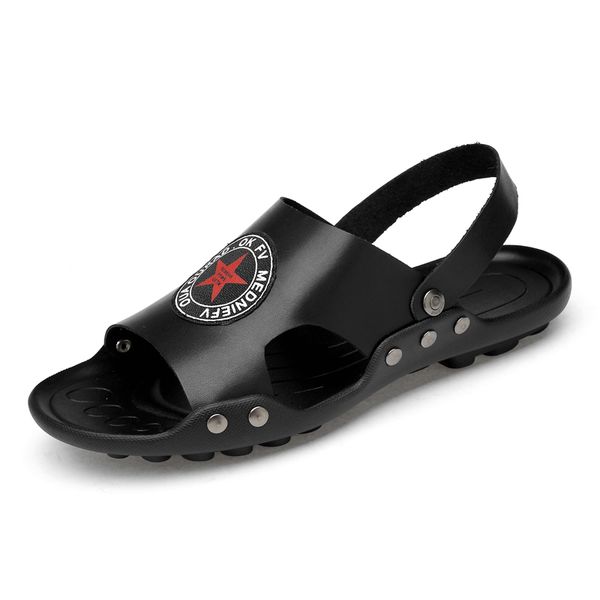 men shoes male size 35-56 cow leather sandals summer sandalias hombre slippers sandles new nice mens shoes, Black
men shoes male size 35-56 cow leather sandals summer sandalias hombre slippers sandles new nice mens shoes, Black