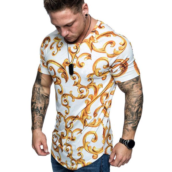 casual mens t shirts for summer 2 colors printed short sleeve o neck tees slim fit gym sports wear, White;black
casual mens t shirts for summer 2 colors printed short sleeve o neck tees slim fit gym sports wear, White;black