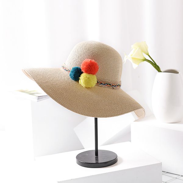 2019 new summer visors cap spring sunhat wide large brim sun hat beach hats for women straw hat wholesale chapeau, Blue;gray
2019 new summer visors cap spring sunhat wide large brim sun hat beach hats for women straw hat wholesale chapeau, Blue;gray