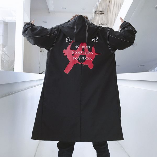 streetwear long jackets men hip hop casual mens windbreaker jackets 2019 fashion autumn black coats long dg223, Black;brown
streetwear long jackets men hip hop casual mens windbreaker jackets 2019 fashion autumn black coats long dg223, Black;brown