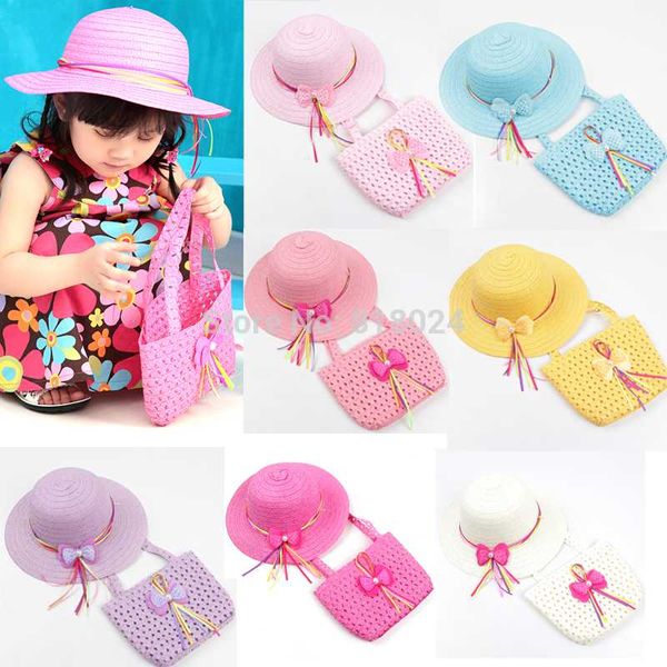 20pcs/lot promotion lovely bowknot kids girl cute summer beach sun protection straw hat flower cap bag glacier cap, Yellow
20pcs/lot promotion lovely bowknot kids girl cute summer beach sun protection straw hat flower cap bag glacier cap, Yellow