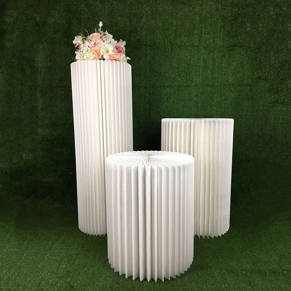 creative special processing kraft paper roman column folding road leads display decoration wedding table display frame model base crafts
creative special processing kraft paper roman column folding road leads display decoration wedding table display frame model base crafts