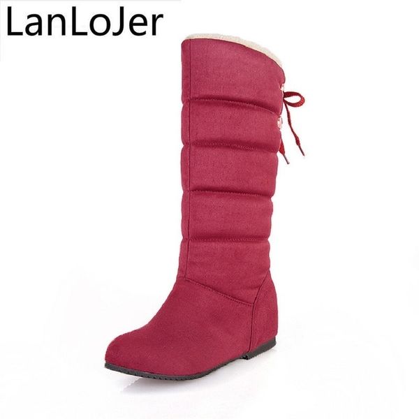 flat wedges hidden heel snow boots women winter warm shoes fashion cross strap knee-high long boots ladies casual shoes, Black
flat wedges hidden heel snow boots women winter warm shoes fashion cross strap knee-high long boots ladies casual shoes, Black
