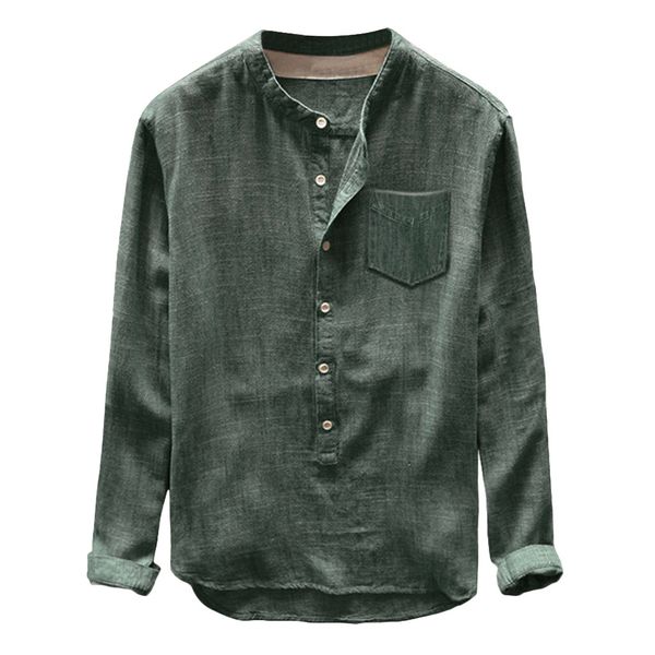 mens sweatshirt autumn winter button casual linen and cotton long sleeve blouse oversized sweatshirt new fashion, White;black
mens sweatshirt autumn winter button casual linen and cotton long sleeve blouse oversized sweatshirt new fashion, White;black