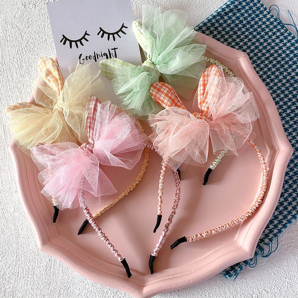 2020 new korean style children cute headbands simple color lattice ears bow hairbands for girl fashion hair accessories, Slivery;white
2020 new korean style children cute headbands simple color lattice ears bow hairbands for girl fashion hair accessories, Slivery;white