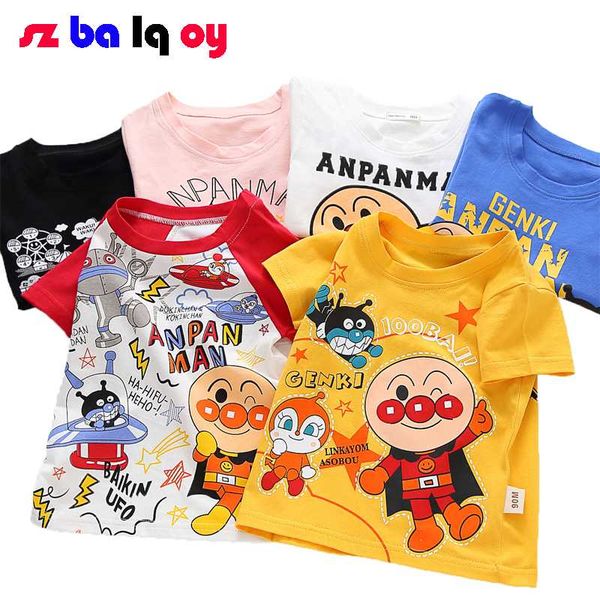 the girl, 2020 new summer short sleeve for kids boys' t-shirt korean version of anpanman cotton short-sleeved for boys, Blue
the girl, 2020 new summer short sleeve for kids boys' t-shirt korean version of anpanman cotton short-sleeved for boys, Blue