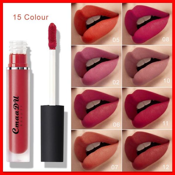 2019 cmaadu beauty lipglo 15 color matte nude lip glo waterproof long la ting liquid lip tick lip makeup
2019 cmaadu beauty lipglo 15 color matte nude lip glo waterproof long la ting liquid lip tick lip makeup