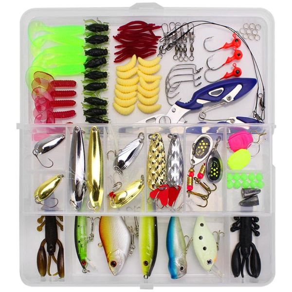 hobbylane fishing bait fishing lures kit full tackle box including spinners vib treble hooks single hooks swivels pliers
hobbylane fishing bait fishing lures kit full tackle box including spinners vib treble hooks single hooks swivels pliers