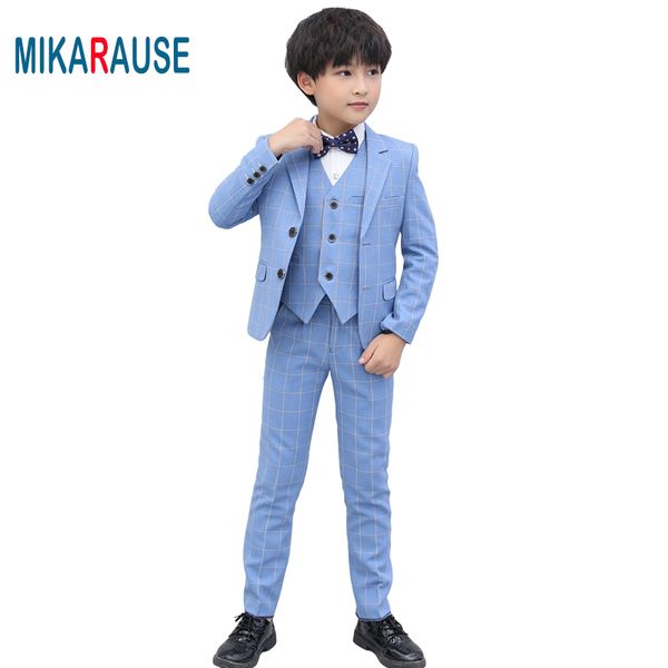 mikarause детей boys blue plaid костюмы мальчик высокое качество формальных свадебный tuxedo платье blazer костюм комплект костюм enfant гар, Black
mikarause детей boys blue plaid костюмы мальчик высокое качество формальных свадебный tuxedo платье blazer костюм комплект костюм enfant гар, Black
