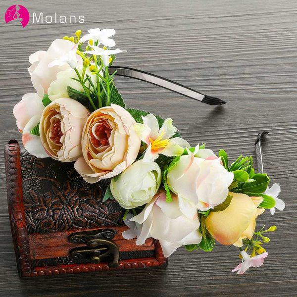 molans exquisite rose flower crown women wedding accessories flower garland handmade festival headpiece for bridal
molans exquisite rose flower crown women wedding accessories flower garland handmade festival headpiece for bridal