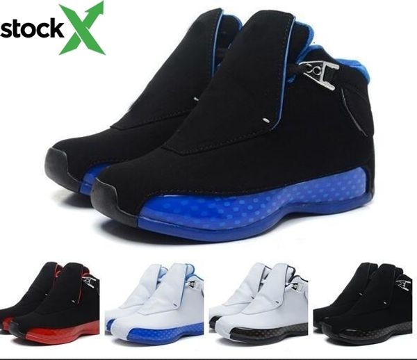 18 mens jordon basketball shoes black and blue sport shoes 18s athletics sport sneaker size 8-13
18 mens jordon basketball shoes black and blue sport shoes 18s athletics sport sneaker size 8-13