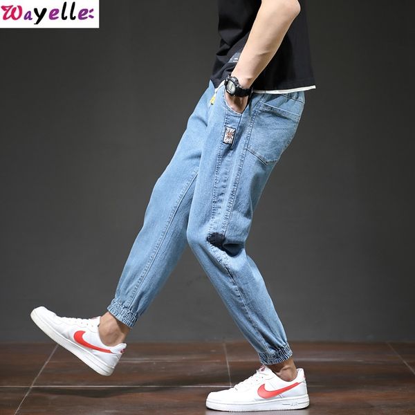 fashion mens jeans cool designer brand jeans stretch slim fit hip hop pants with holes cotton casual pocket long pants for men, Blue
fashion mens jeans cool designer brand jeans stretch slim fit hip hop pants with holes cotton casual pocket long pants for men, Blue
